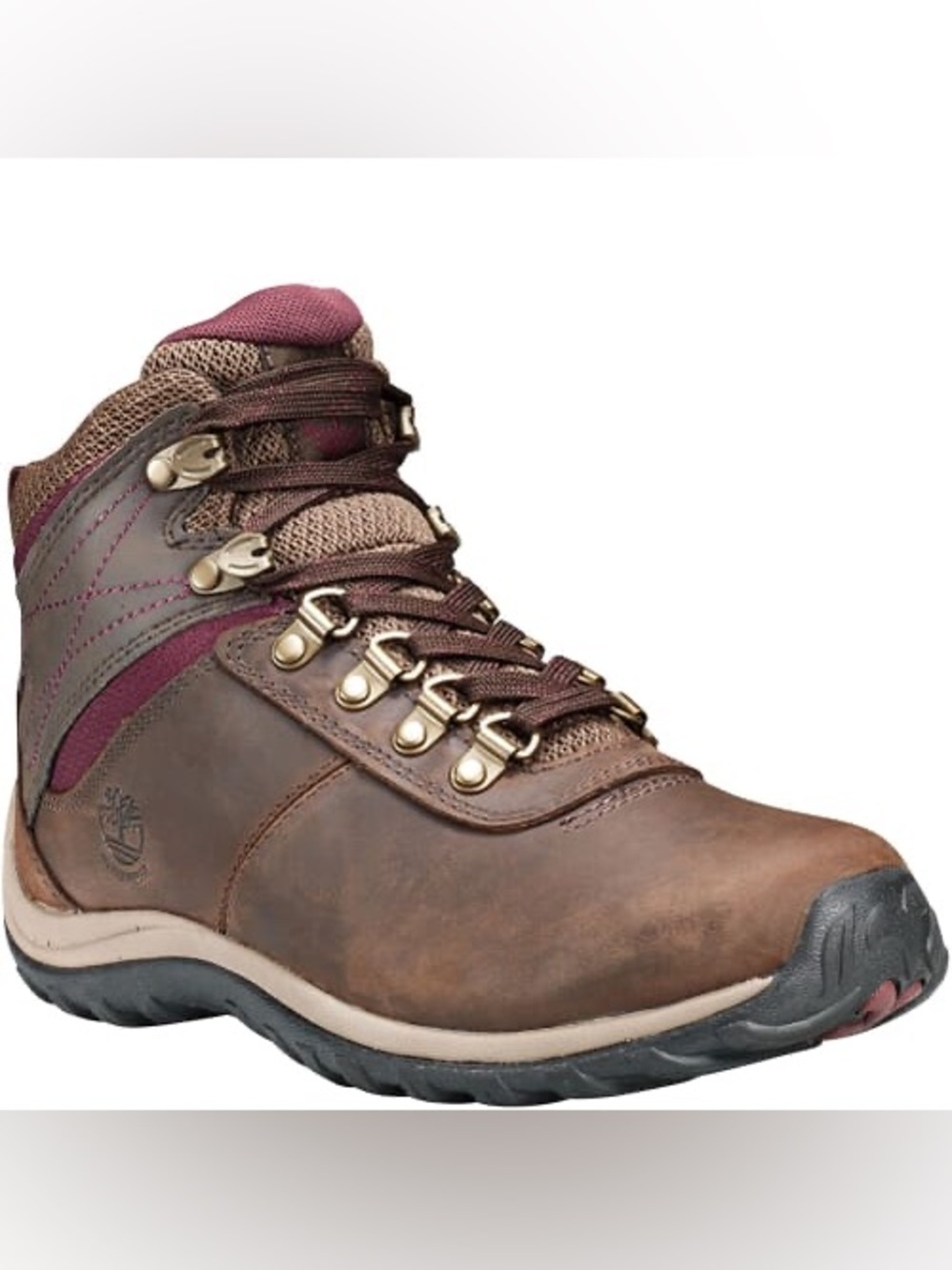 Timberland Women’s Norwood Mid Waterproof Hiking Boots Size 6.5 Granola Woodsy